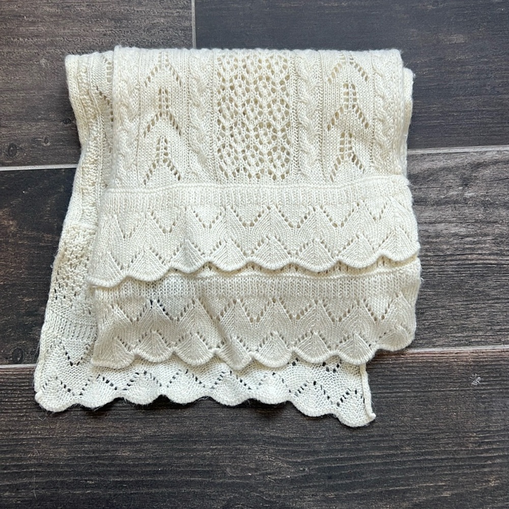 Off White Scarf